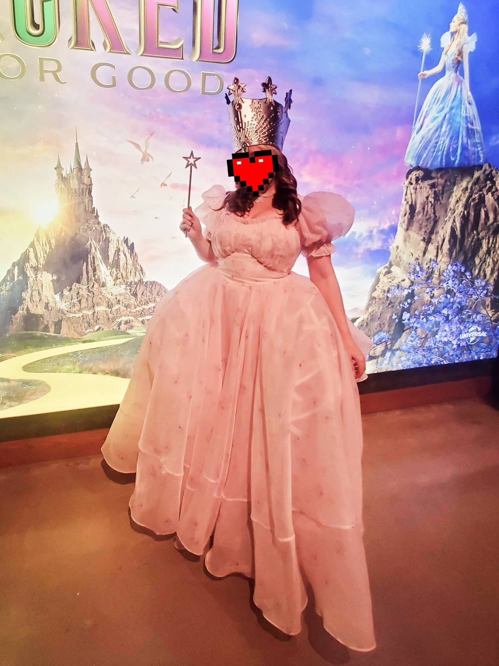 Selkie Glinda Wizard of Oz Wicked Portrait of a Lady Gown